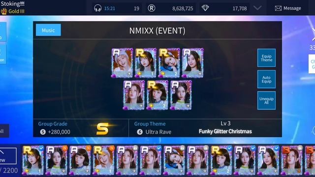 [SuperStar JYPNATION] Last OT7 NMIXX 'Funky Glitter Christmas' LE Limited Theme смотреть онлайн