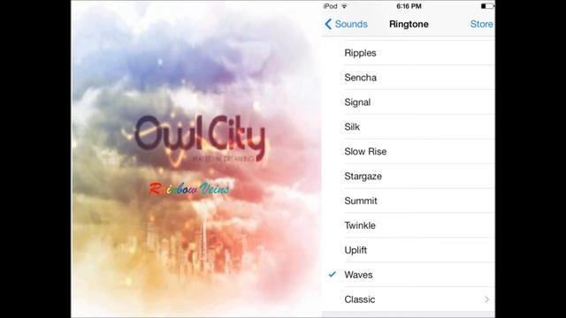 iOS 7 Owl City (comparing Apple's ringtones to Owl City songs) смотреть онлайн