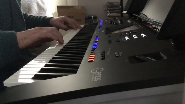 Cherry Pink And Apple Blossom White Played On Yamaha Genos By Rickie Chapple смотреть онлайн