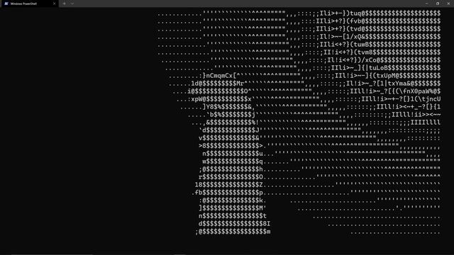 Bad Ascii - Yet Another Version of Bad Apple смотреть онлайн