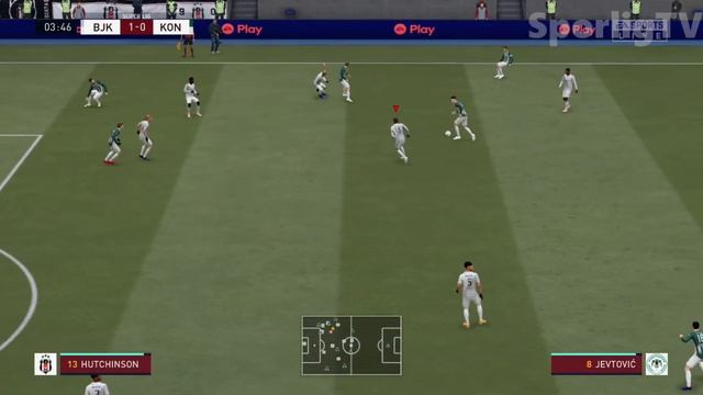 Gameplay FIFA2021 Beşiktaş Konyaspor смотреть онлайн