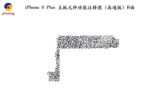 iPhone 8 Plus Motherboard Components Function Annotation(Qualcomm)Side смотреть онлайн