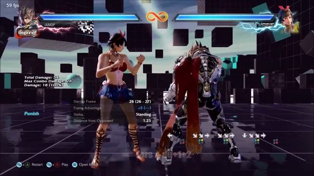 Characters that can escape Josie SWS 1 (Switch Stance) | Tekken 7 Season 3 смотреть онлайн