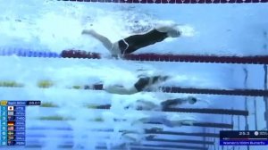 100 метров баттерфляй финальный заплыв у женщин на чемпионате мира по плаванию 2024