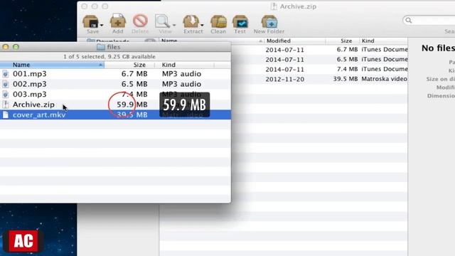 Finder for ZIP files on Mac-BetterZip смотреть онлайн