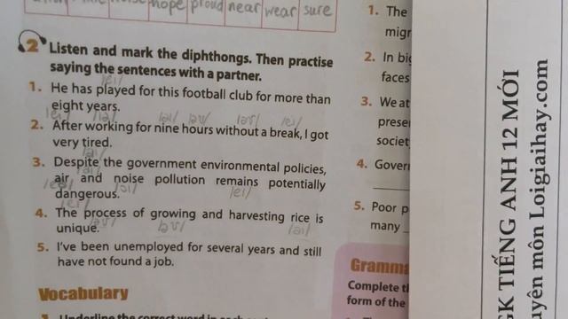 Looking back - trang 28 Unit 2 SGK Tiếng Anh 12 mới смотреть онлайн