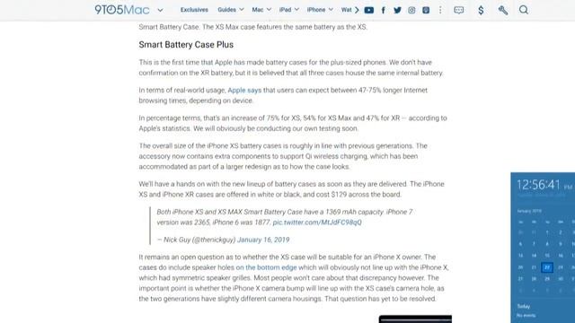 New iPhone XS, XS Max, XR Battery Case Review смотреть онлайн