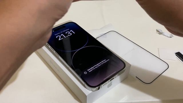 Iphone 14 Pro Silver unboxing Apple Store 😍 смотреть онлайн
