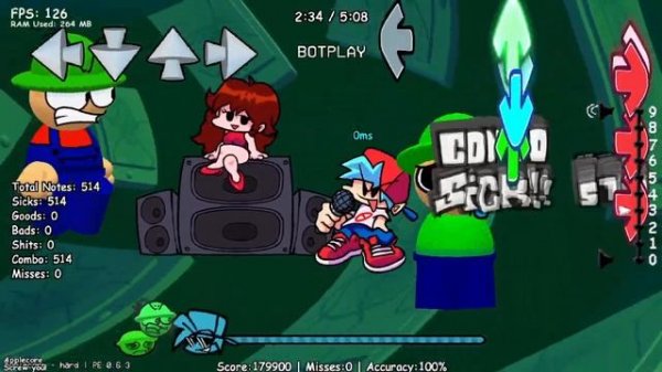 FNF: Applecore Port in Psych Engine! (Golden Apple)