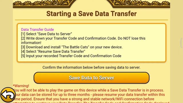 The Battle Cats - How To Transfer Your Account/Data To Another Device