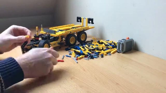 LEGO® Technic 8264 B-model: Flatbed Truck - Speed Disassembly смотреть онлайн