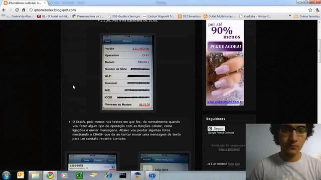 Downgrade iOS 4.2.1 para 4.1 iPhone 3G/3GS смотреть онлайн