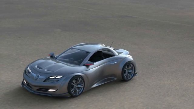 Lightning roadster electric car - design by Damnjan Mitic смотреть онлайн