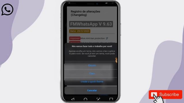 FOUAD IOS 9.63 ~ WHATSAPP IGUAL DO IPHONE NO ANDROID 2023 com funções novas смотреть онлайн