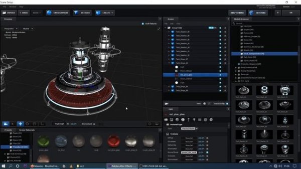 Scifi Element 3d Tutorial I Science Fiction Animation #Videocopilot #Element3d #Aftereffects I free