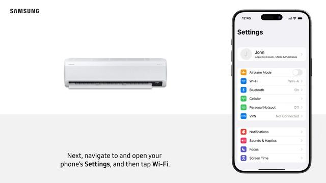 How to Connect SmartThings App on Room Air Conditioner - iOS смотреть онлайн