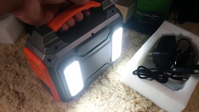 Portable Power Station 100W Portable Generator 146Wh 39600mAh External Lithium Battery Pack Review смотреть онлайн