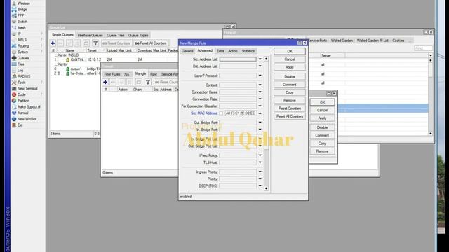3 CARA LIMIT BANDWIDTH BERDASARKAN MAC ADDRESS CLIEN YANG DI BYPASS/BINDING - MIKROTIK TUTORIAL смотреть онлайн