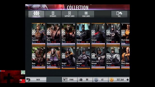 Injustice Gods Among Us iOS Silver Booster Pack #50 смотреть онлайн