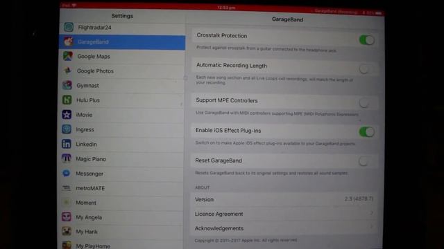 GarageBand Project Settings - Default Options for GarageBand iOS 2.3 (iPhone/iPad) - Quick Tip смотреть онлайн