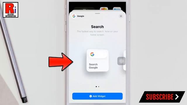 How to Add the Google Widget on iPhone iOS 14 смотреть онлайн