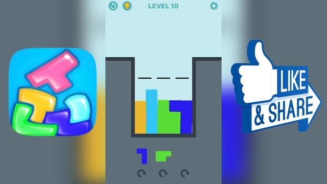 Jelly Fill Gameplay || Level 1-20 || iOS/Android смотреть онлайн