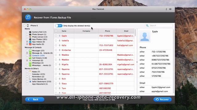 [iPhone Contacts Recovery]: Three Ways to Recover Contacts from iPhone 6 by FoneLab смотреть онлайн