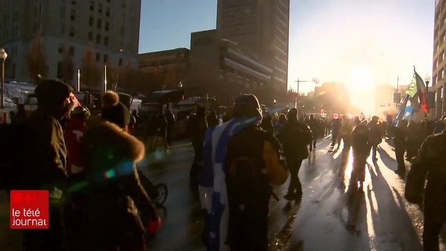 Manifestations à Québec : pas de BBQ et pleins pouvoirs au SPVQ sur la circulation смотреть онлайн
