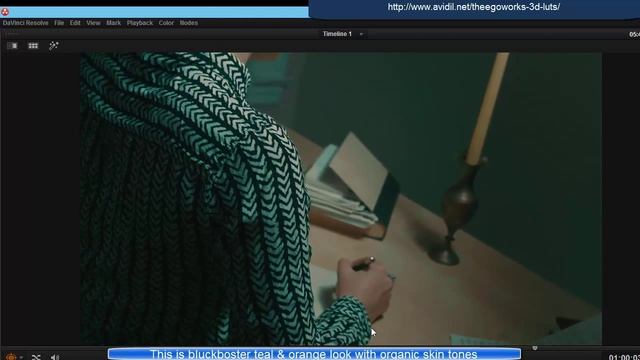 Applying "TheEgoWorks T.O Rec.709 LUT" on BMCC ProRes HQ footage using Davinci Resolve 11 (Tutorial смотреть онлайн