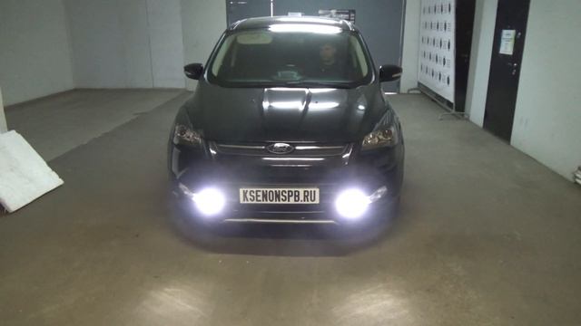 Ford Kuga + BI-LED + HPL CROSSFIRE смотреть онлайн