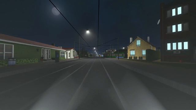 Cities: Skylines - First Person Tram Ride смотреть онлайн
