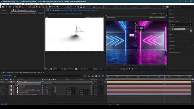 How to do 3D Projection and Content-Aware Fill in After Effects? | Lesson 6 | Learn VFX in AE Live смотреть онлайн