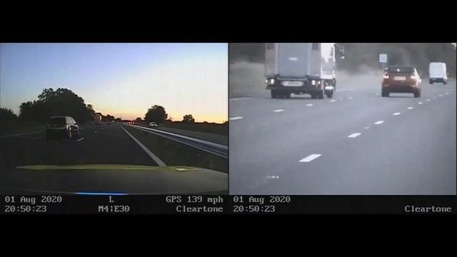 Police Dashcam Footage Of Police Pursuit On Range Rover