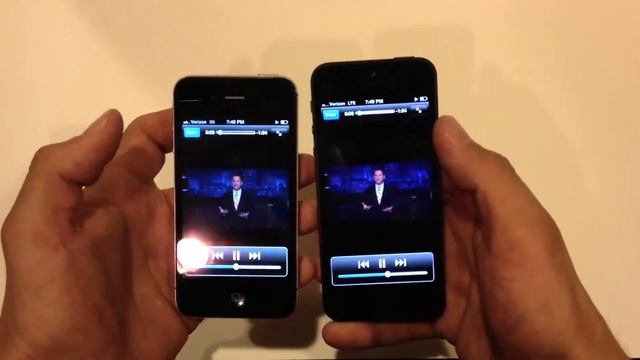iPhone 4s vs iPhone 5 !! Verizon 3G vs 4G LTE смотреть онлайн
