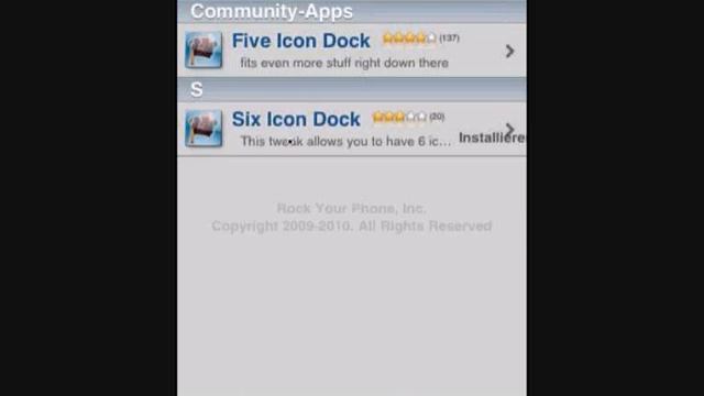 5 Icons statt 4 auf dem Iphone/Ipod - Five Icon Dock (german/deutsch) смотреть онлайн