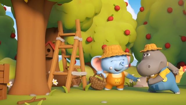 Apple Picking | Autumn Activities | Kids Learning Cartoon | Dr. Panda TotoTime смотреть онлайн