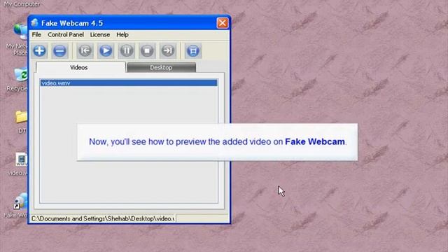 Fake Webcam: How to use it with Skype смотреть онлайн