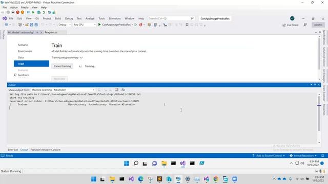 ML.NET Machine Learning Image Classification смотреть онлайн