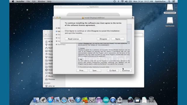 OphthoSim™ Software Installation for Mac смотреть онлайн