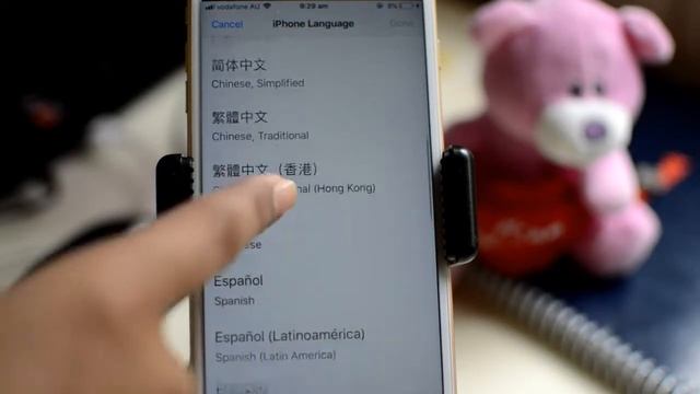 Change language and region in iPhone смотреть онлайн