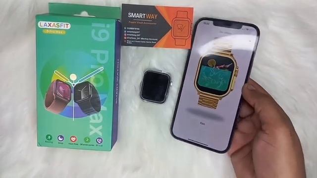 HOW TO CONNECT i9 PRO MAX SMARTWATCH WITH YOUR PHONE (IPHONE / ANDROID) (LAXASFIT APP) смотреть онлайн
