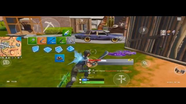 iPhone player Trickshots in Fortnite Mobile (iPhone X/#BORZRodya) смотреть онлайн