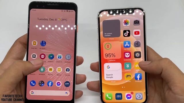 iPhone 12 mini vs Pixel 3 | small apple vs small android 🤖 смотреть онлайн
