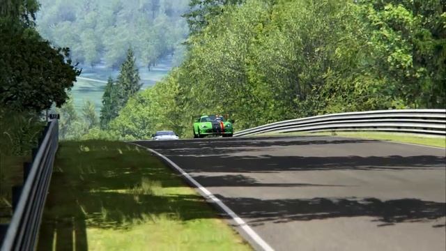 Battle Dodge Viper ACR vs Nissan GT-R Nismo Racing at Nurburgring-Nordschleife смотреть онлайн