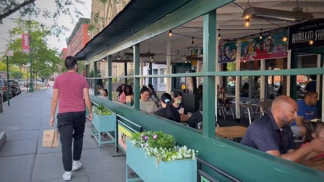 NEW YORK CITY Walking Tour [4K] - HARLEM (Short Video) смотреть онлайн