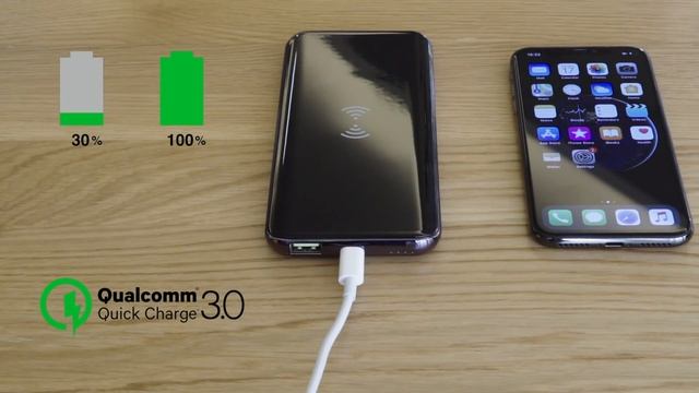 Quic-Fastest Wireless Powerbank &Charger 18W QC3.0 смотреть онлайн