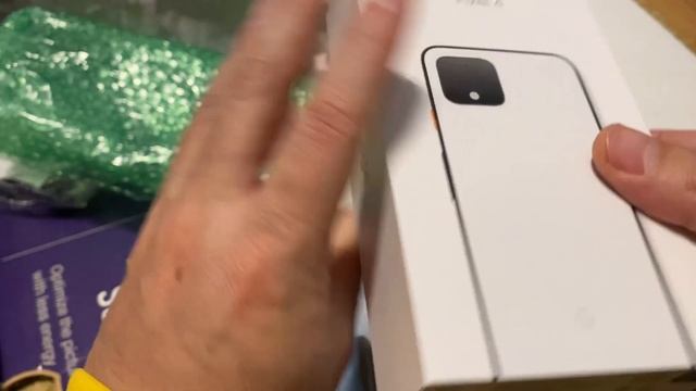 Pixel 4 6G/64GB Clear White -Panda Color from Ebay !!! смотреть онлайн