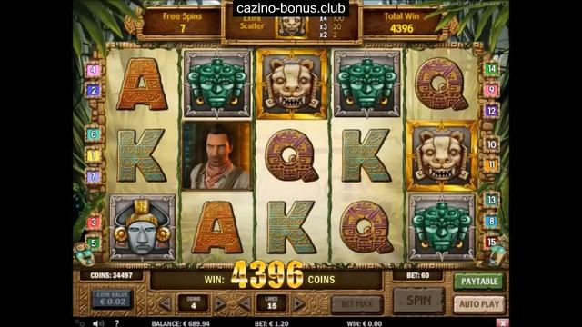 20 free spins and MEGA Wiiin on Aztec Idols Slot Machine смотреть онлайн