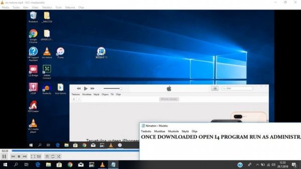 IOS Restore Working and Free 2018