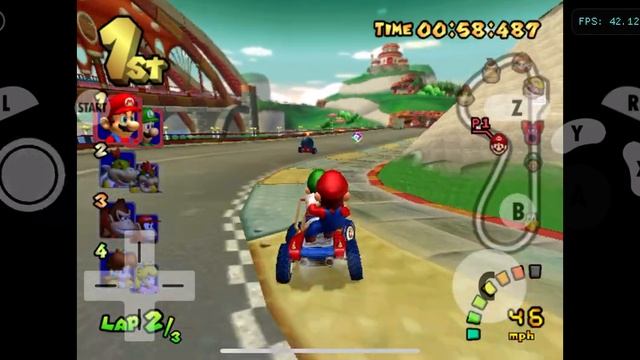 DolphiniOS- iOS 14.6 No Jailbreak Test #7 (iPhone XR) Mario Kart Double Dash смотреть онлайн